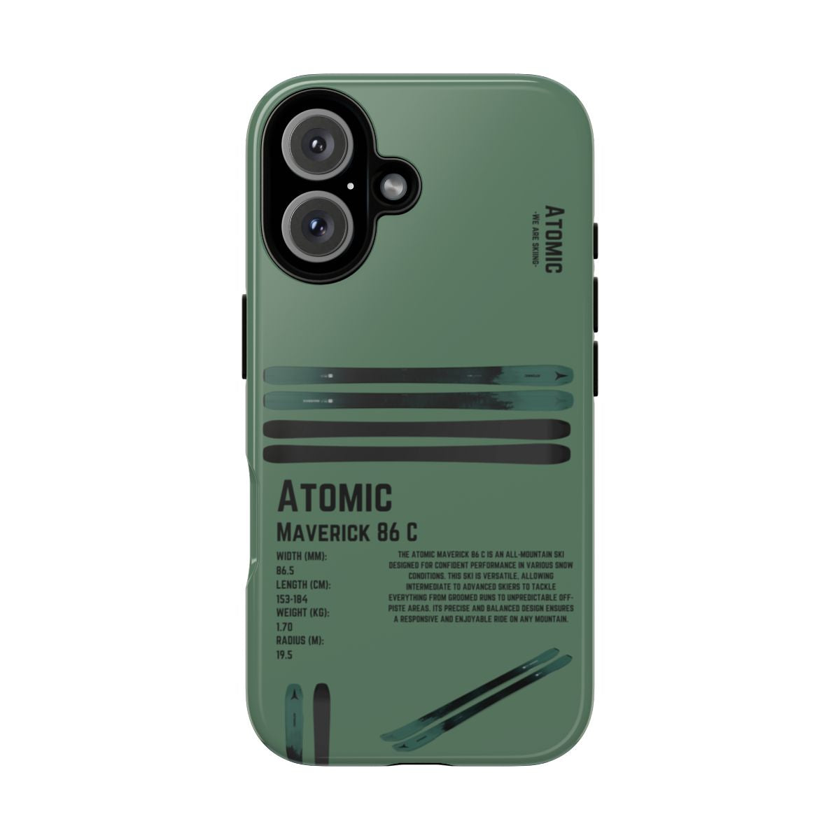Atomic Maverick 86 Phone Case