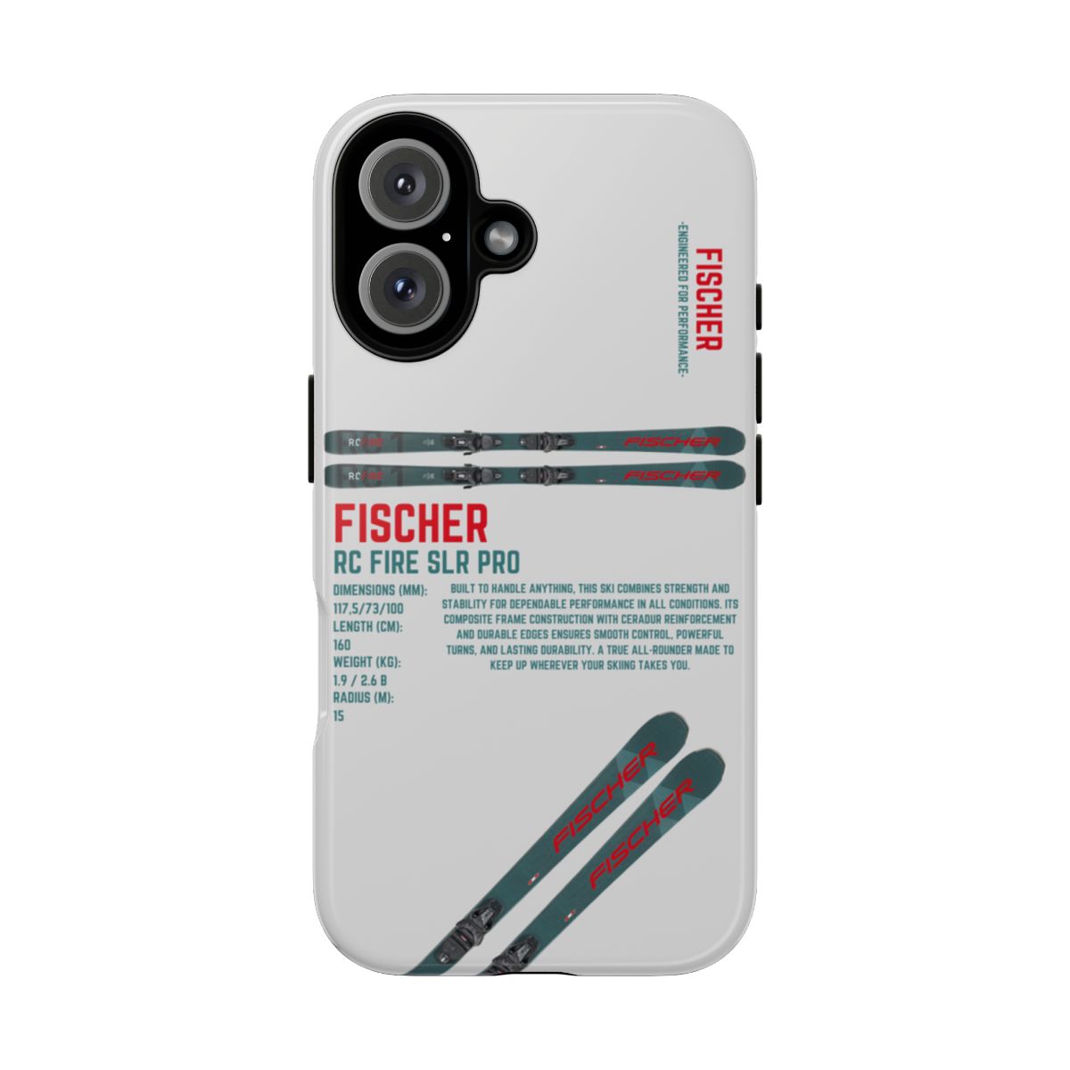 Fischer Rc Fire Slr Pro Phone Case