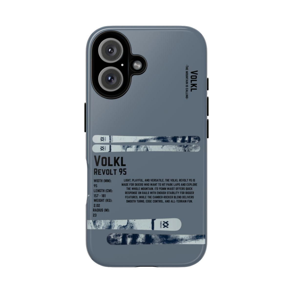 Volkl Revolt 95 Phone Case