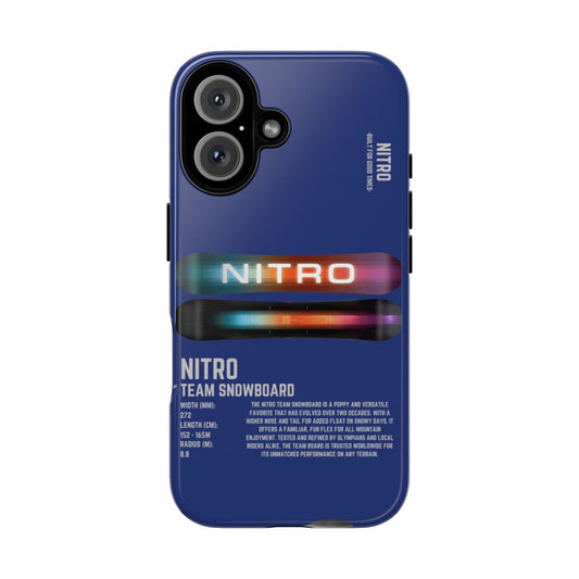 Nitro Team Snowboard Phone Case