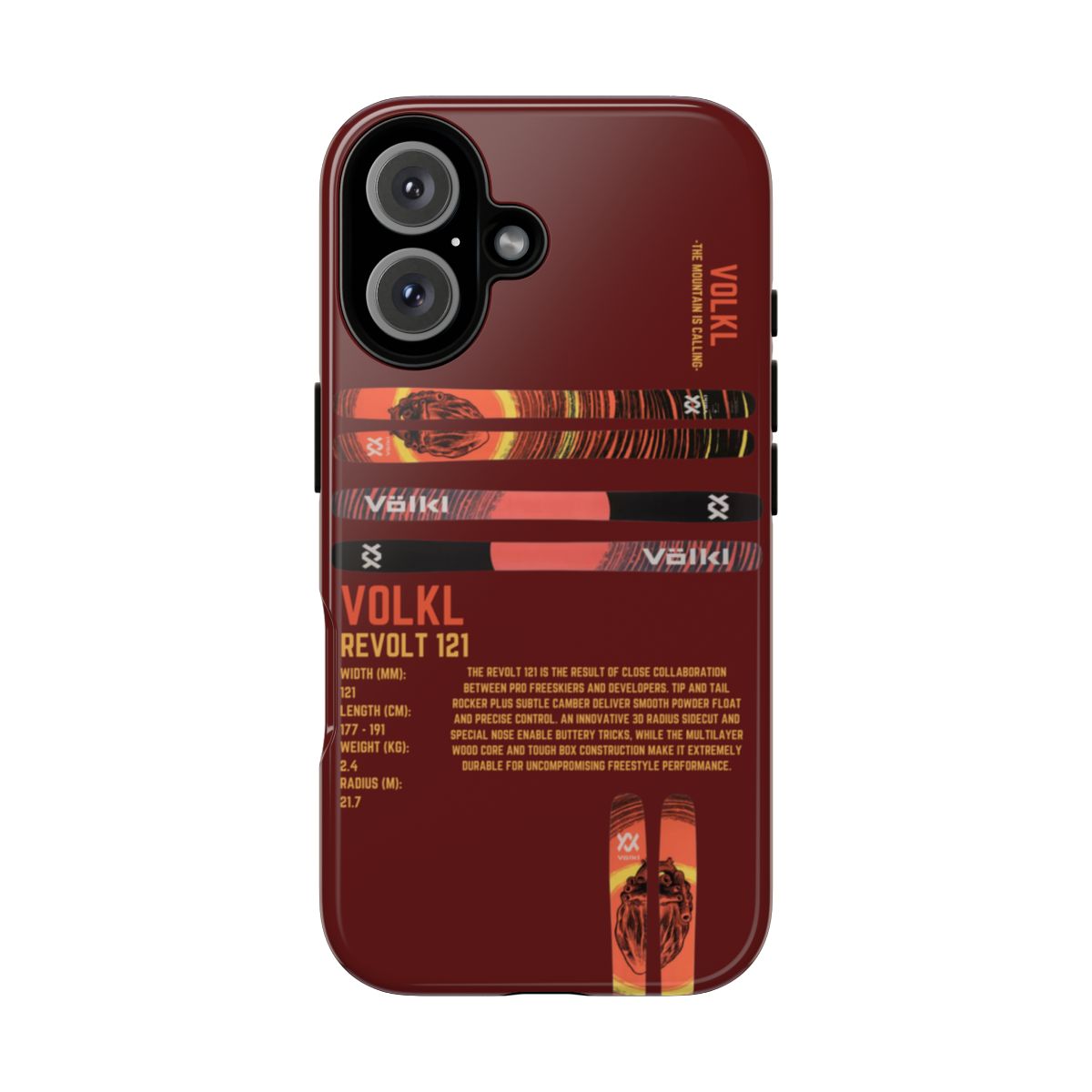 Volkl Revolt 121 Phone Case