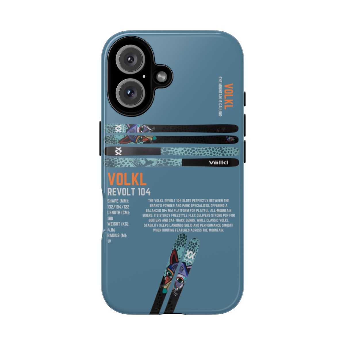 Volkl Revolt 104 Phone Case