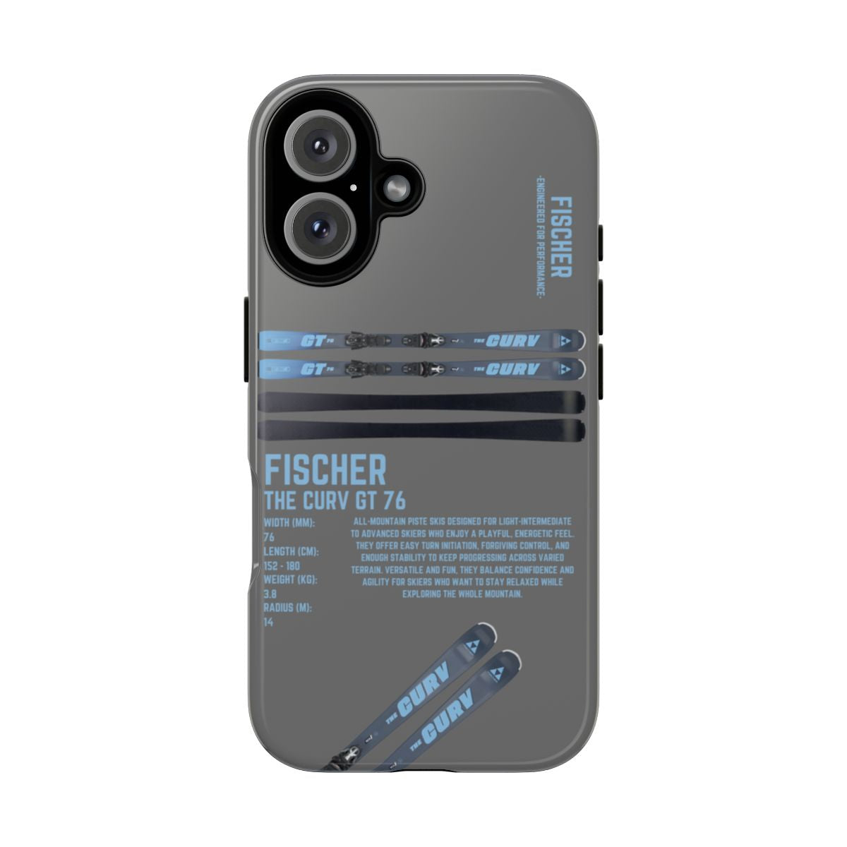 Fischer The Curv Gt 76 Phone Case