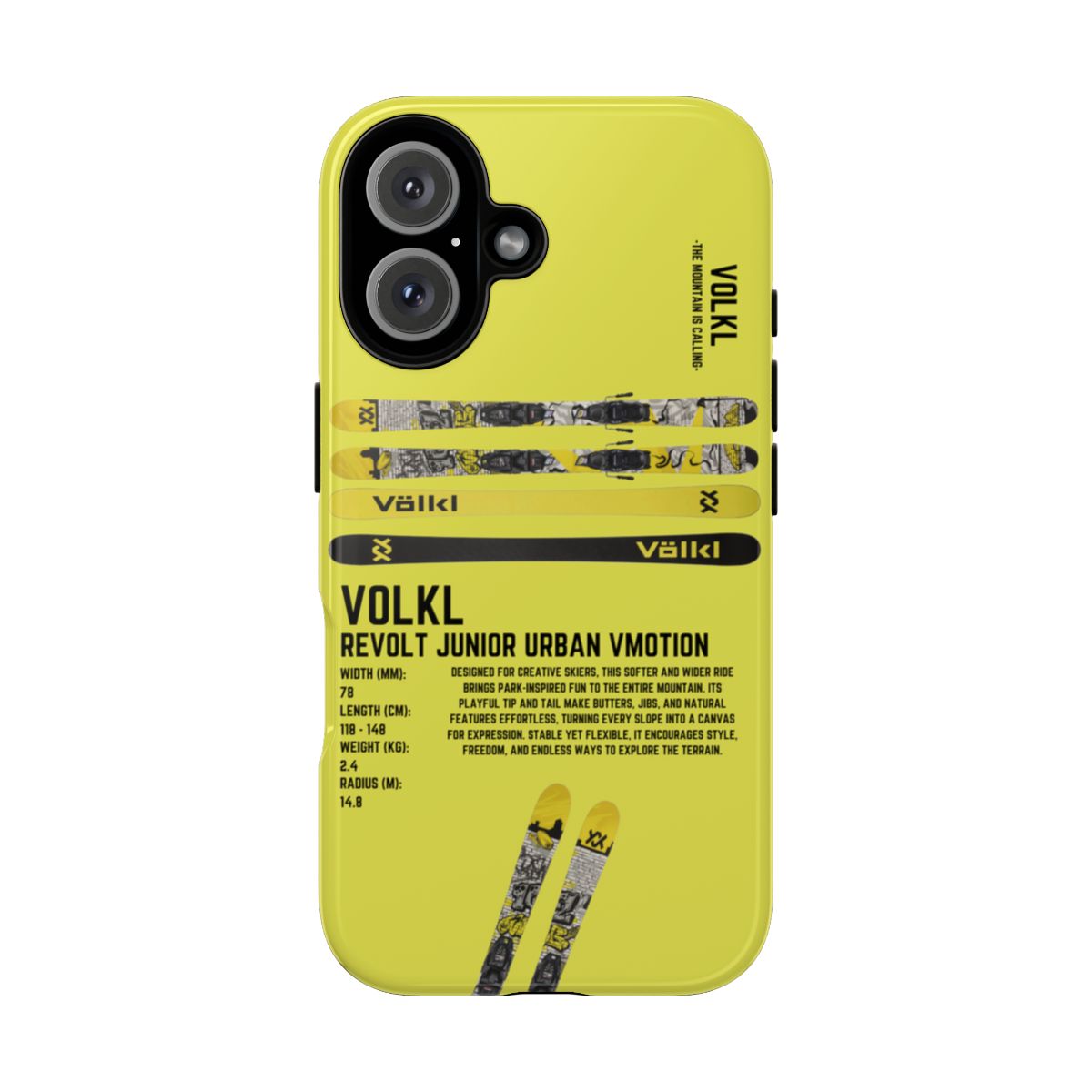 Volkl Revolt Junior Urban Vmotion Phone Case