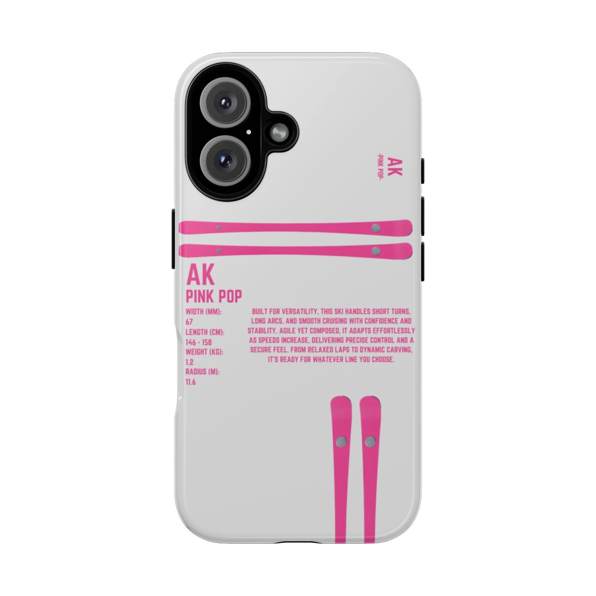 Ak Pink Pop Phone Case