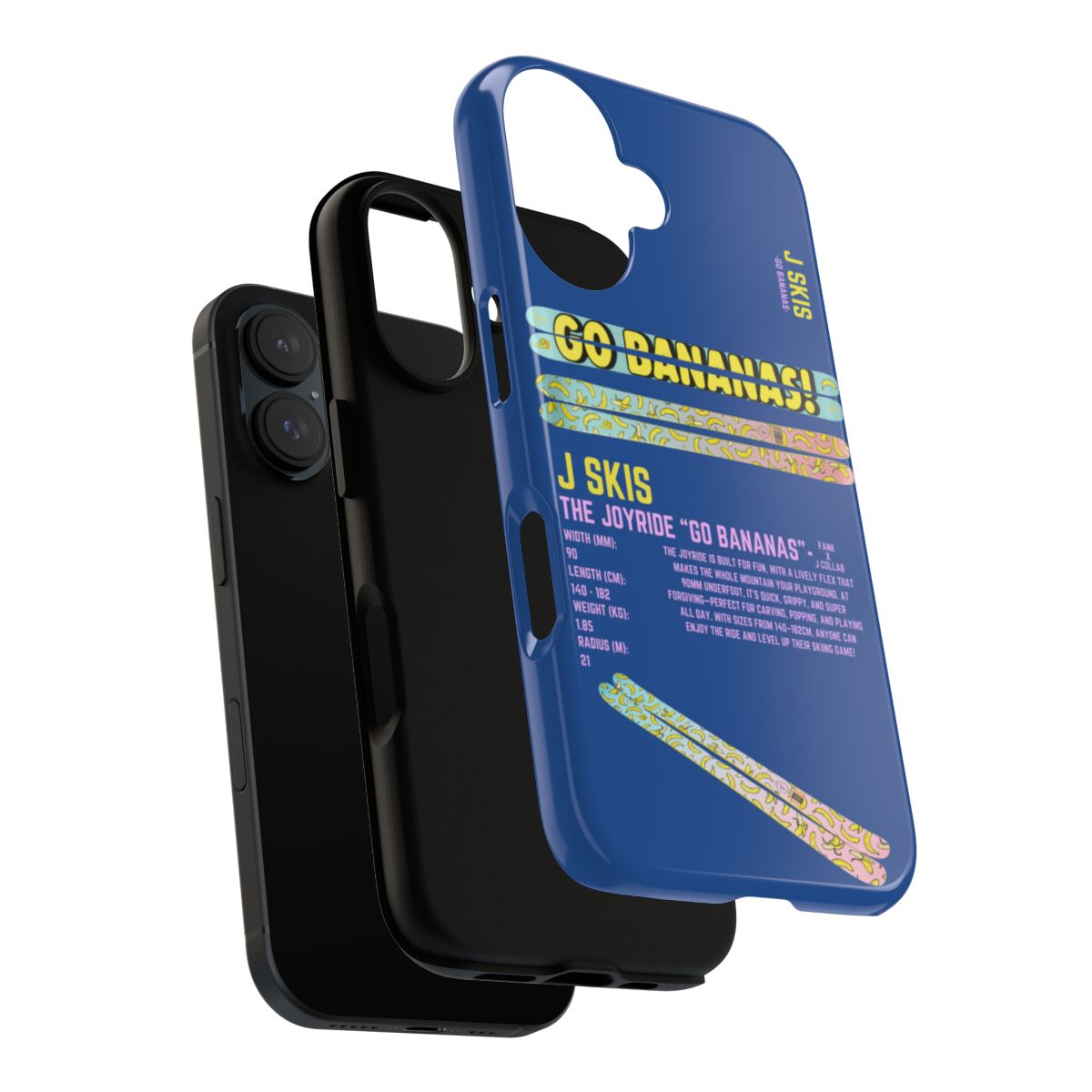 J Skis The Joyride Go Bananas Phone Case