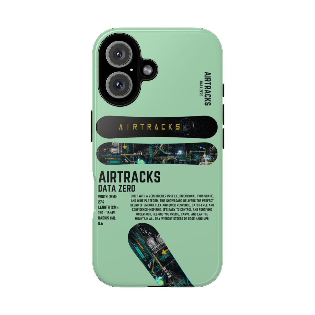 Airtracks Data Zero Phone Case