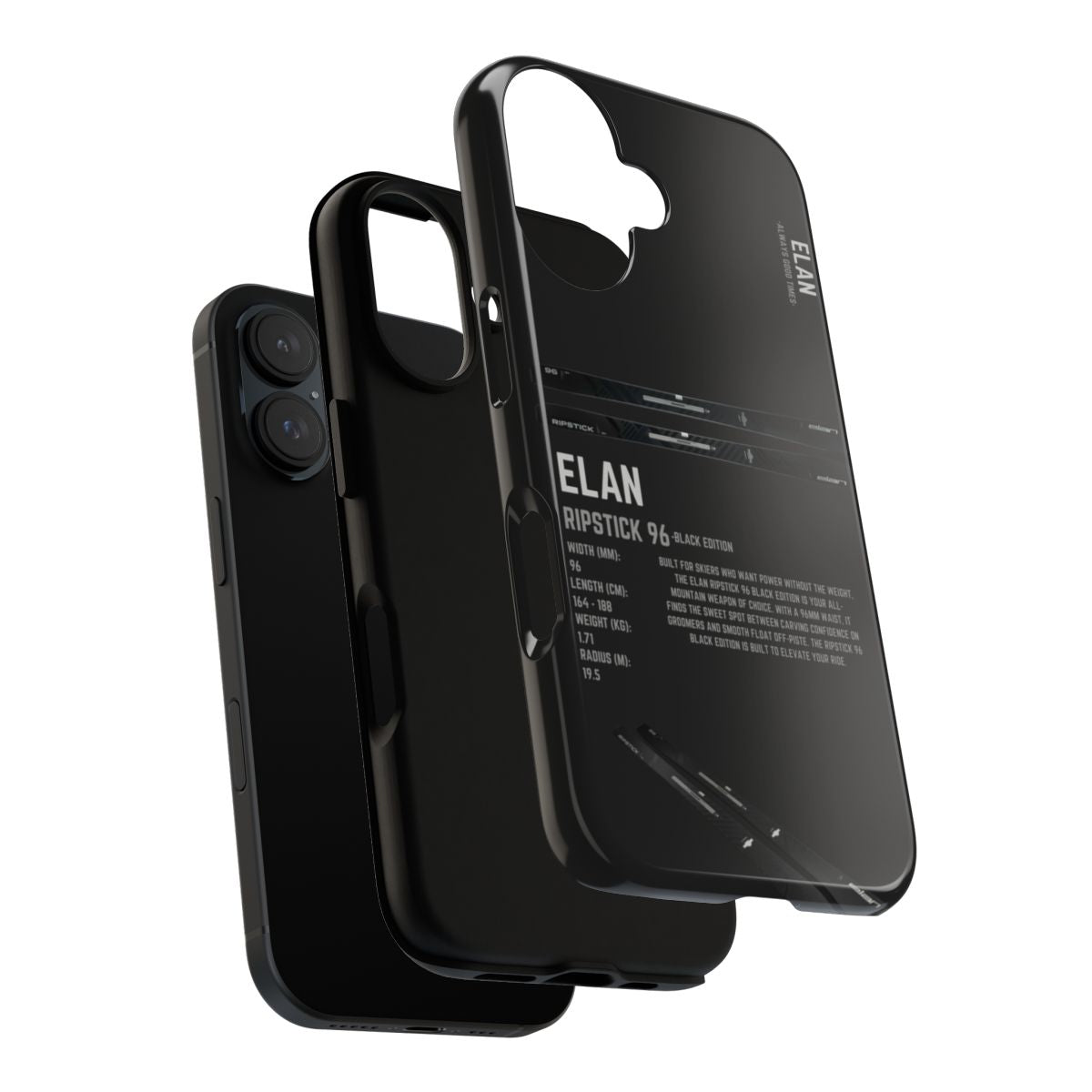 Elan Ripstick 96 Black Edition 2324 Phone Case