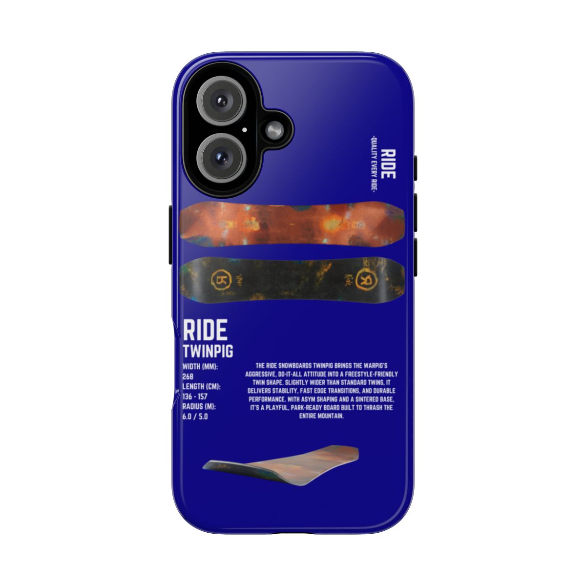 Ride Twinpig Phone Case