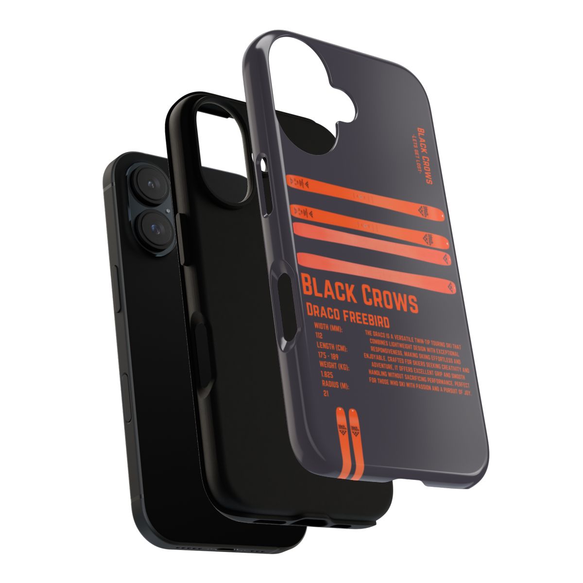 Black Crows Draco Freebird Phone Case
