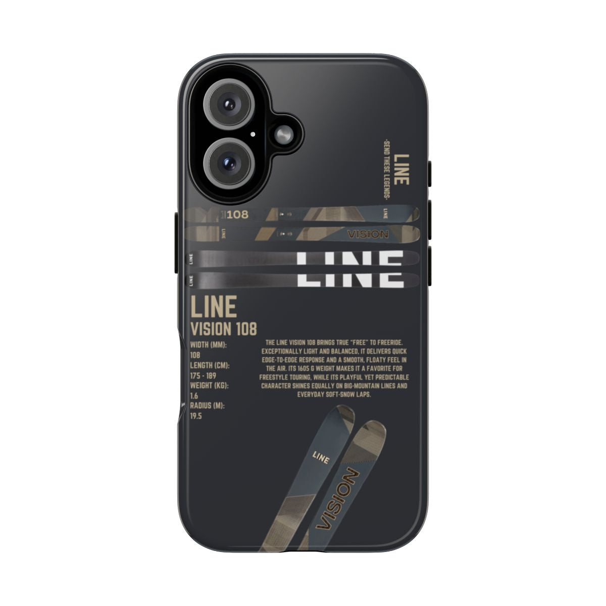Line Vision 108 Phone Case