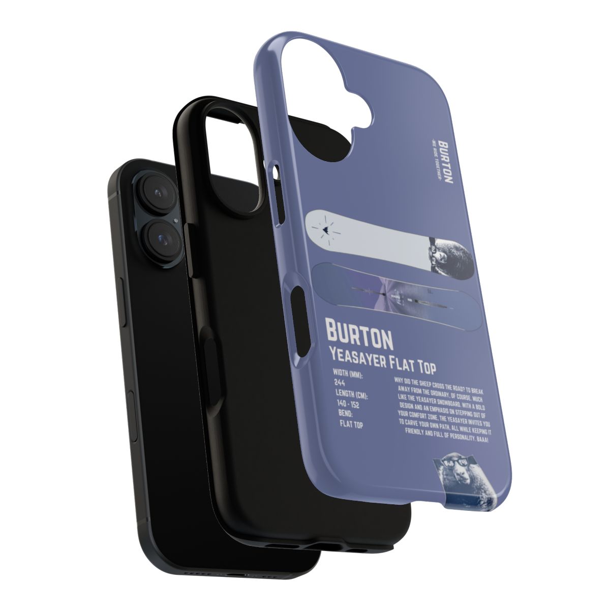 Burton Yeasayer Flat Top Phone Case