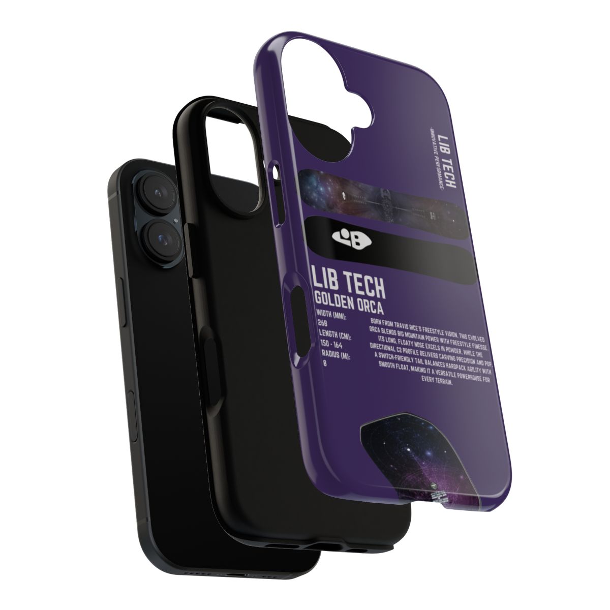 Lib Tech Golden Orca Phone Case