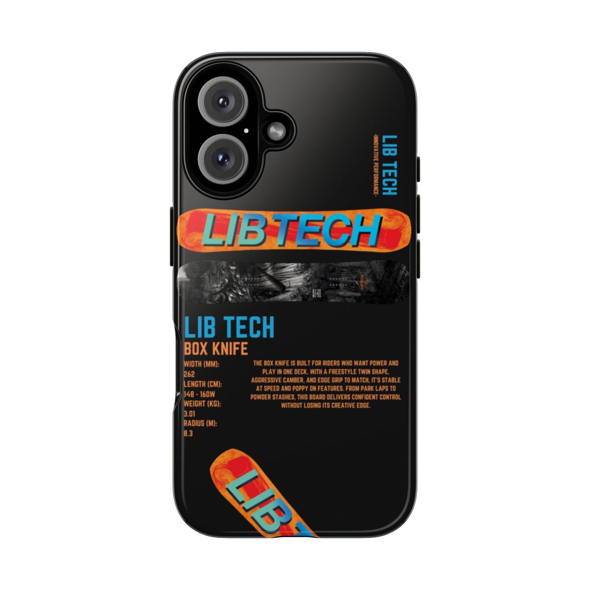 Lib Tech Box Knife Phone Case