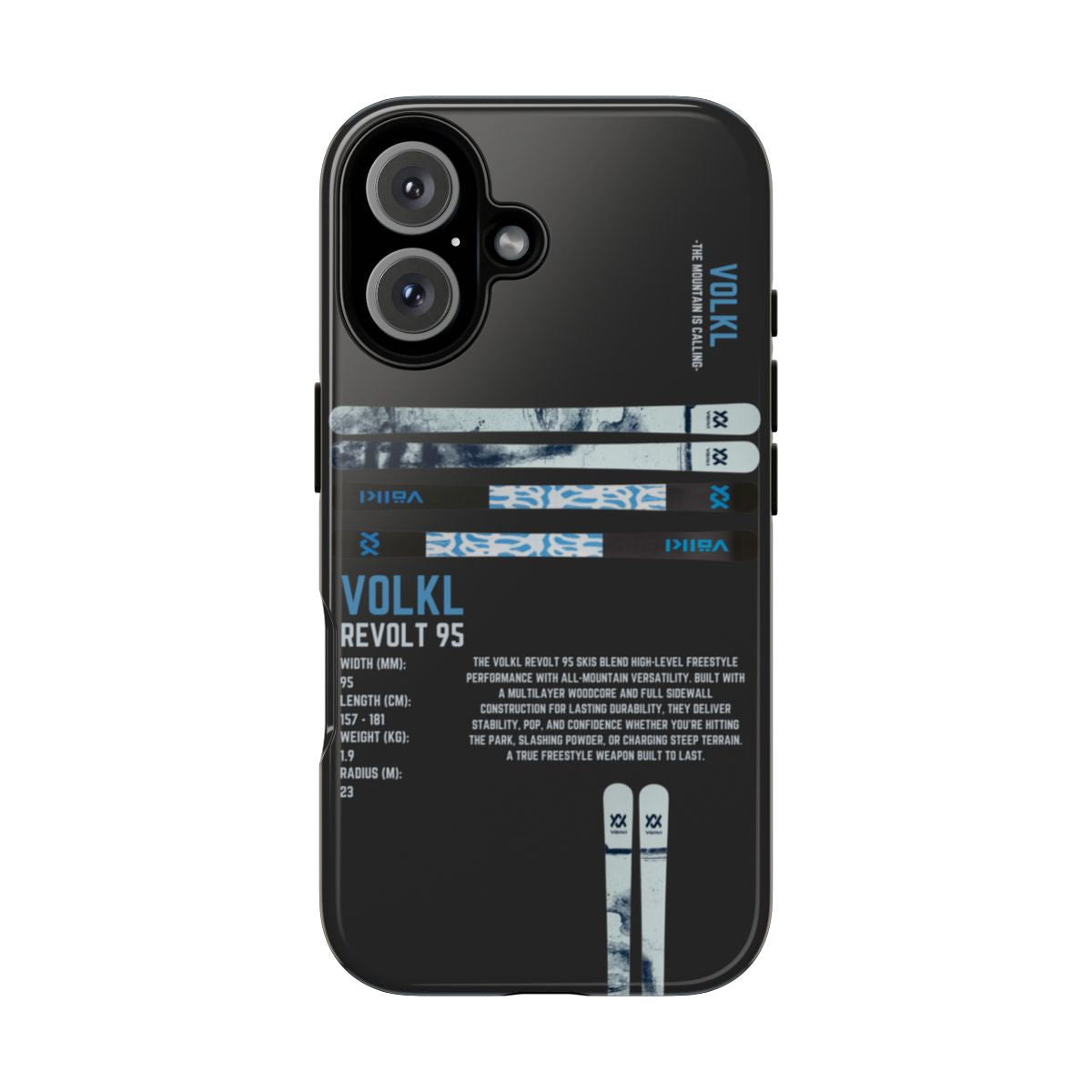 Volkl Revolt 95 Phone Case