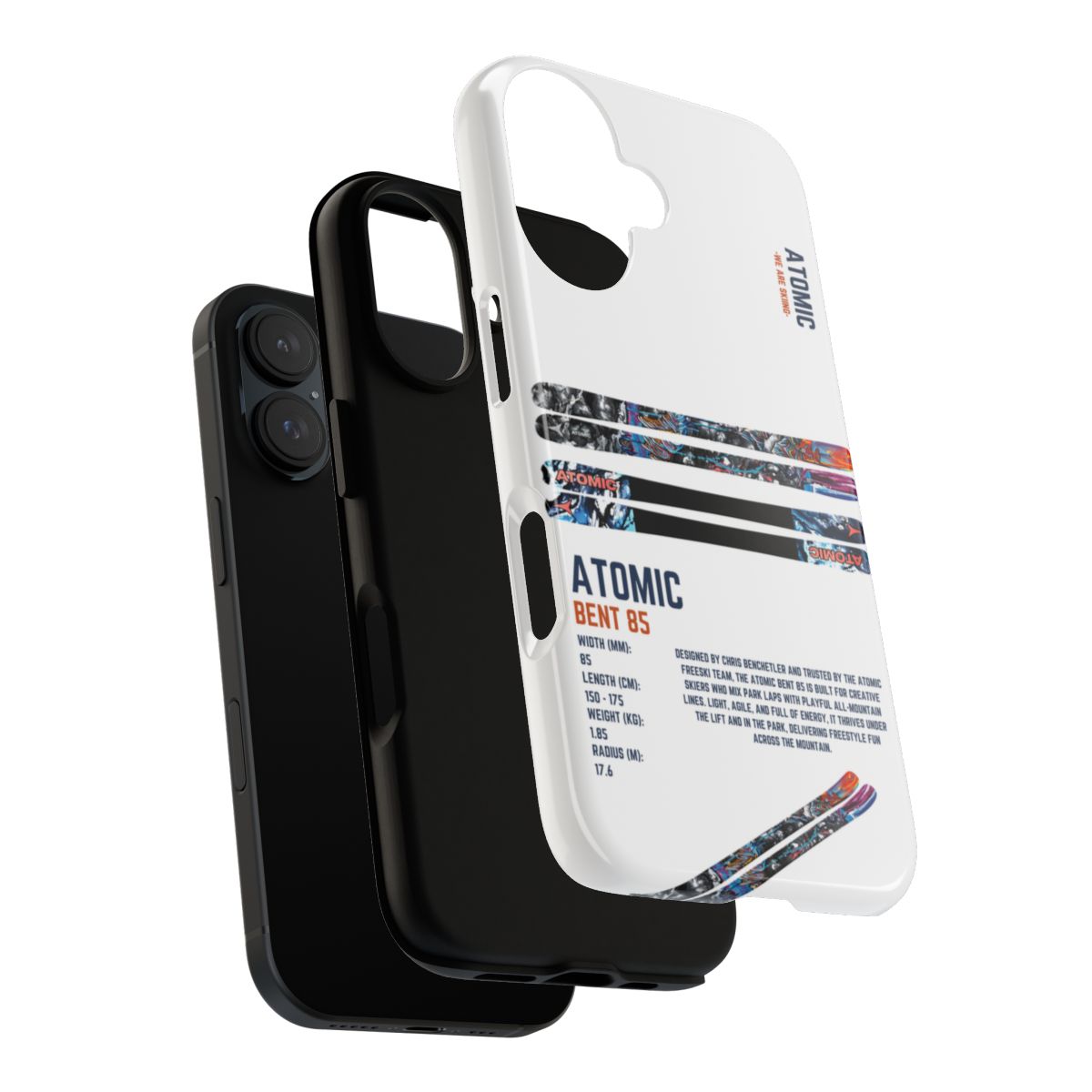 Atomic Bent 85 Phone Case