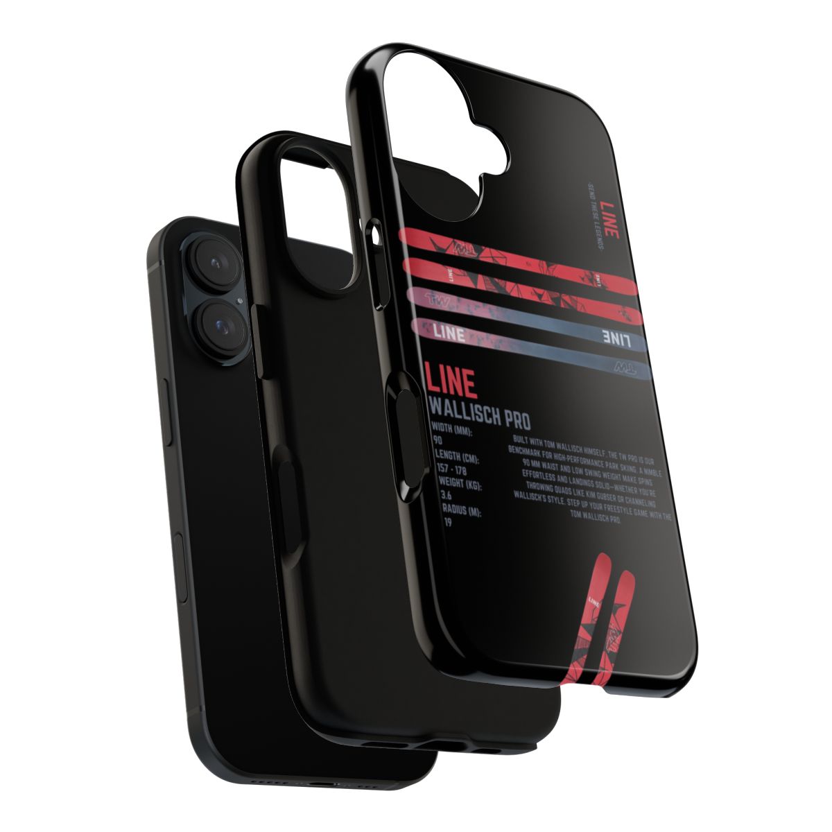 Line Wallisch Pro Phone Case