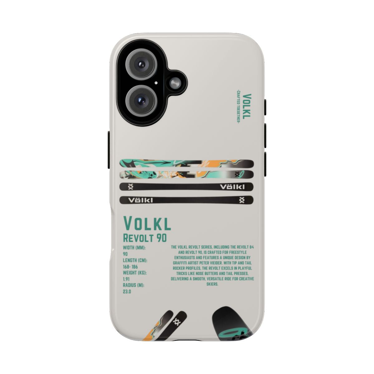 Volkl Revolt 90 Phone Case