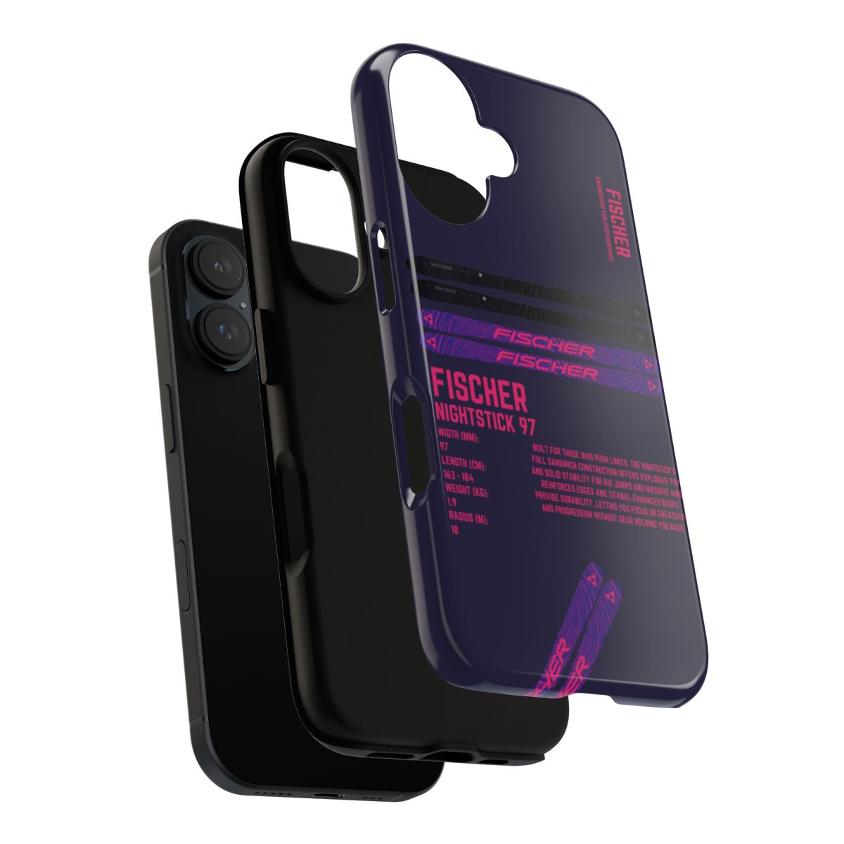Fischer Nightstick 97 Phone Case