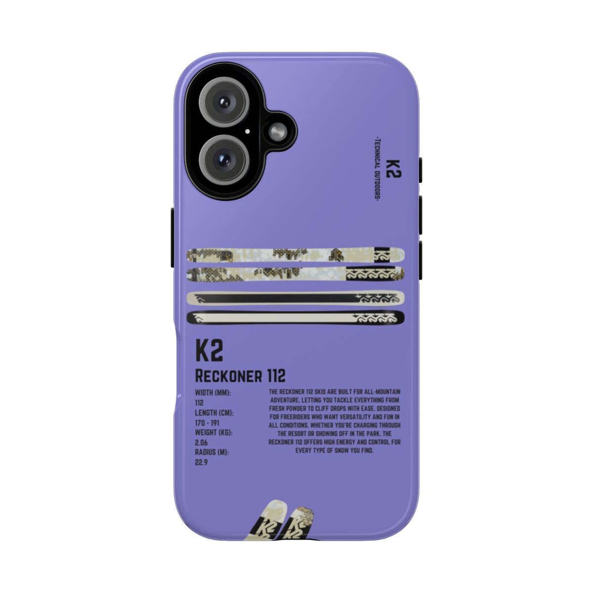 K2 Reckoner 112 Phone Case