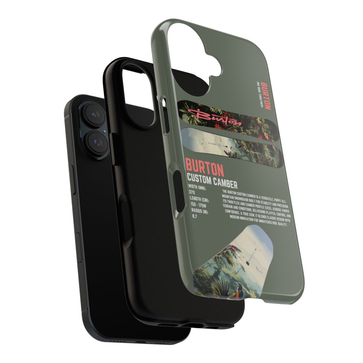 Burton Custom Camber Phone Case