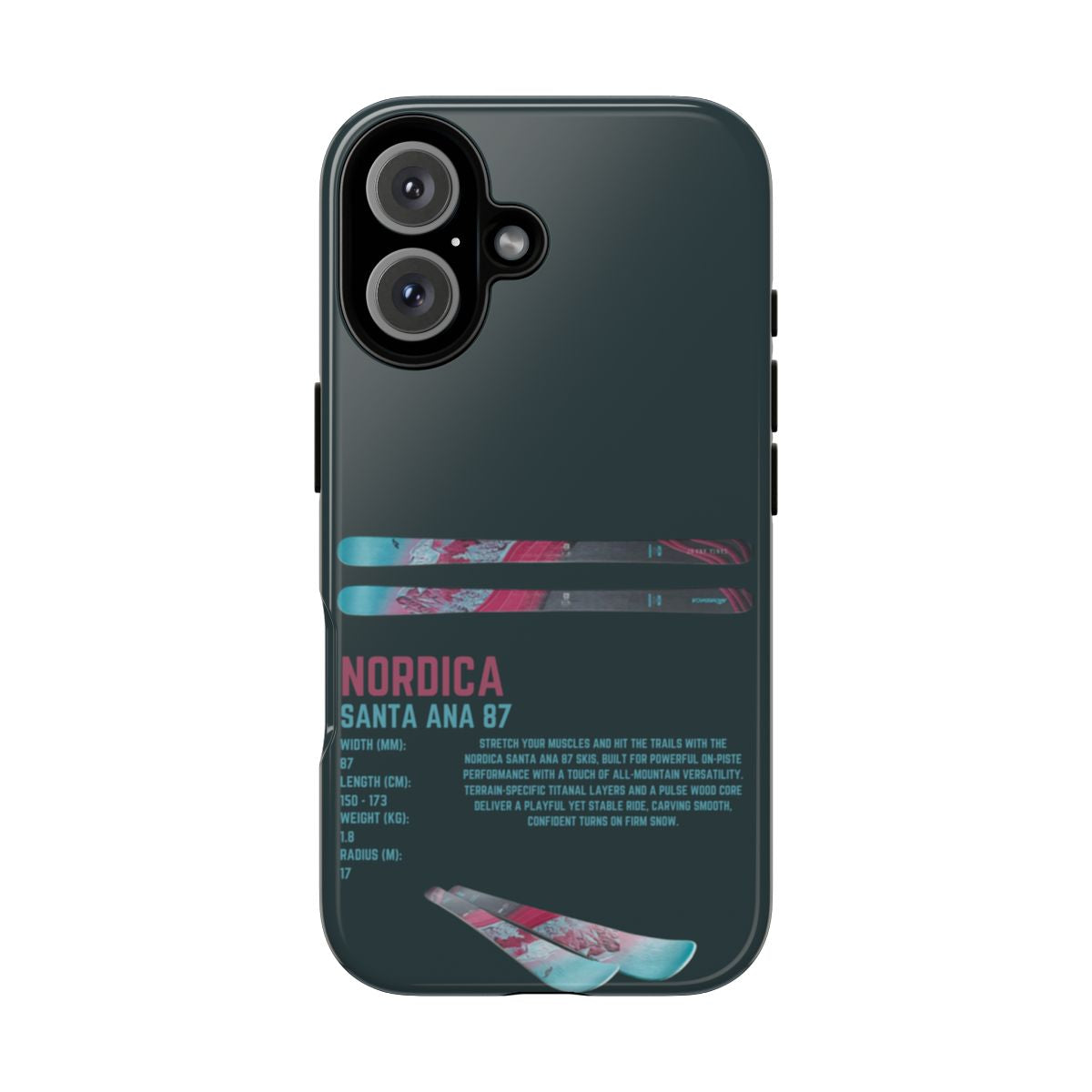 Nordica Santa Ana 87 Phone Case