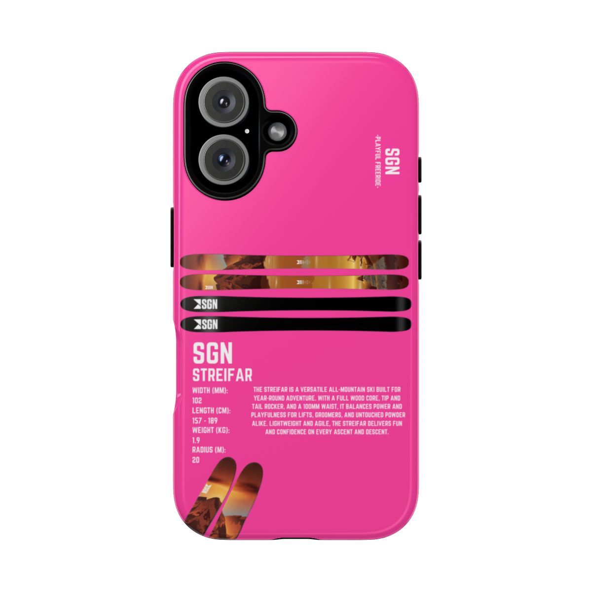 SGN Streifar Phone Case