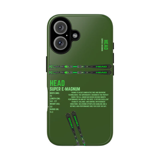 Head Super E-Magnum Phone Case