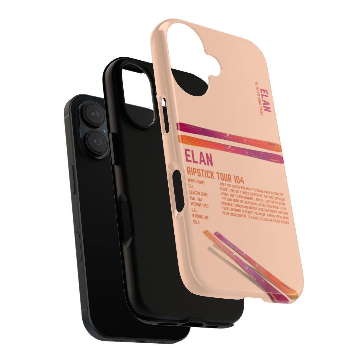 Elan Ripstick Tour 104 Phone Case