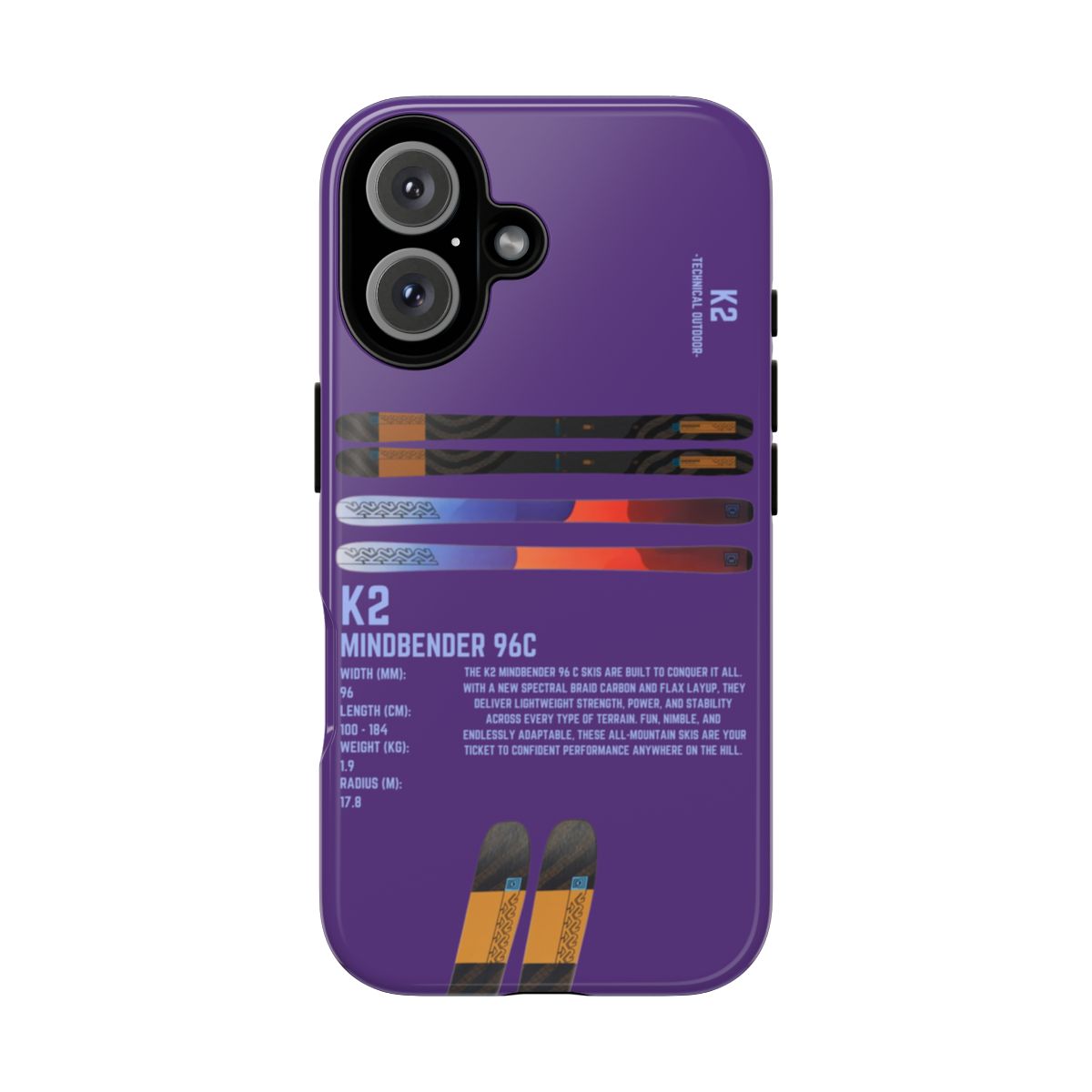 K2 Mindbender 96C Phone Case