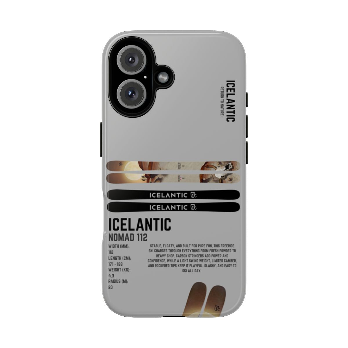 Icelantic Nomad 112 Phone Case
