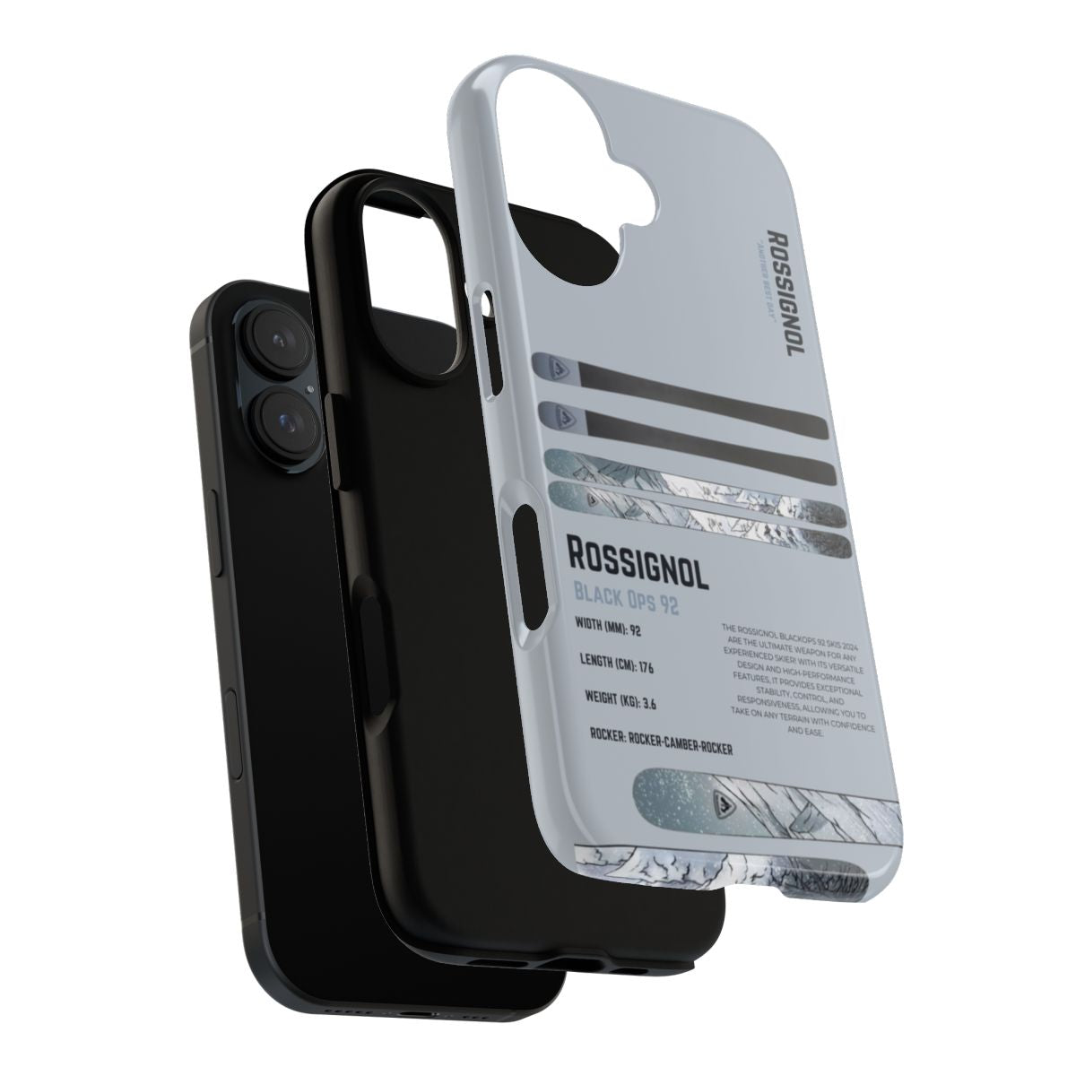 Rossignol Black Ops 92 Phone Case