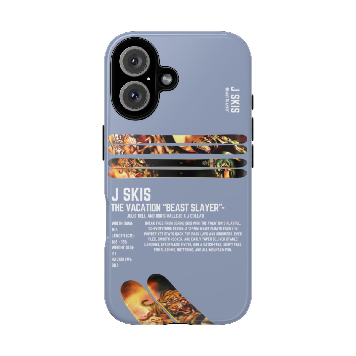J Skis The Vacation Beastslayer Phone Case