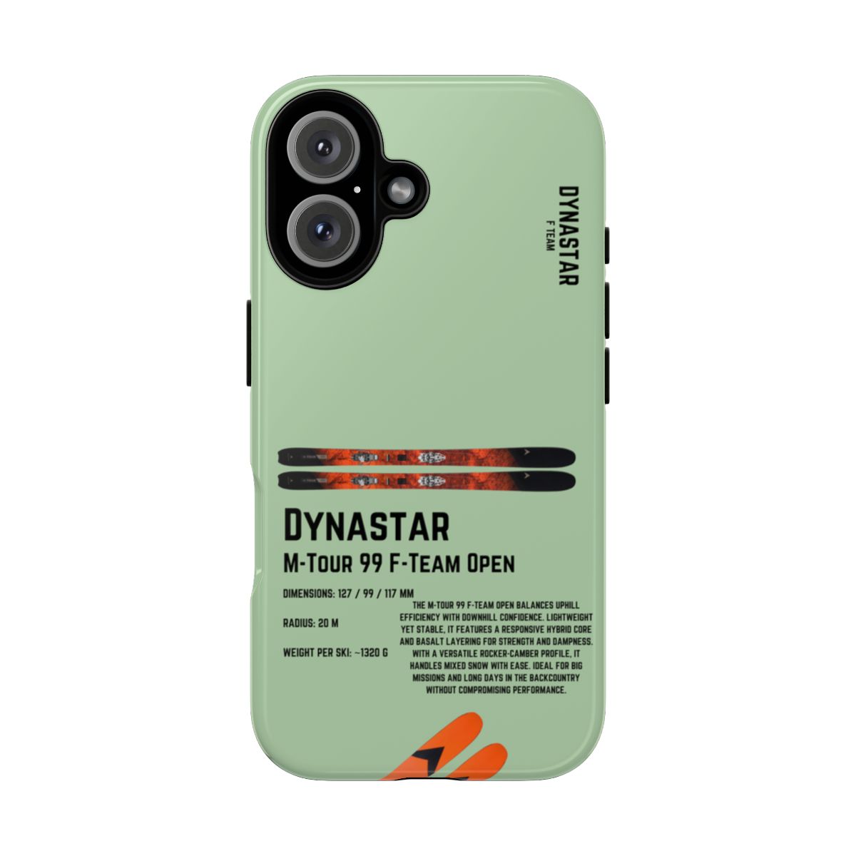 Dynastar E Vertical Open Phone Case