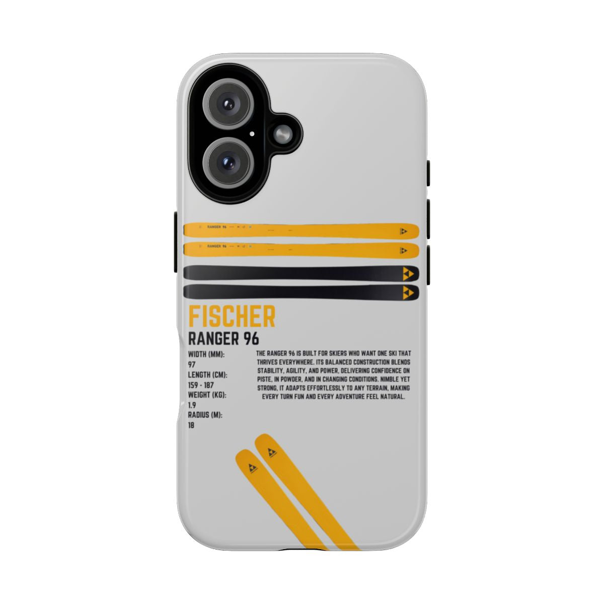 Fischer Ranger 96 Phone Case