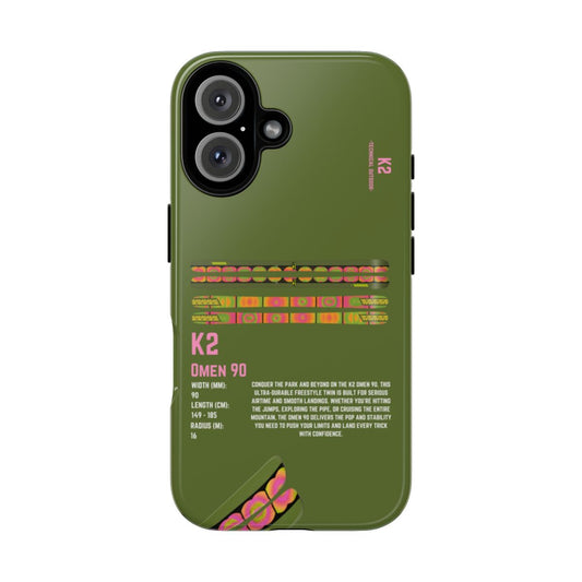 K2 Omen 90 Phone Case