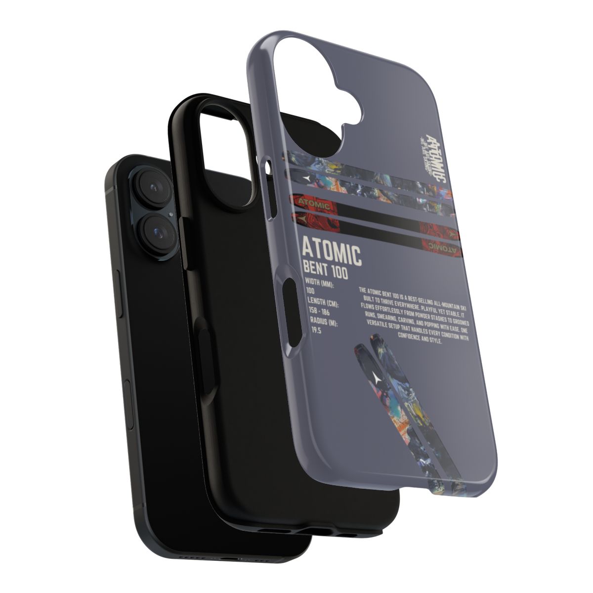 Atomic Bent 100 Phone Case