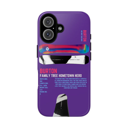 Burton Family Tree Hometown Hero Phone Case