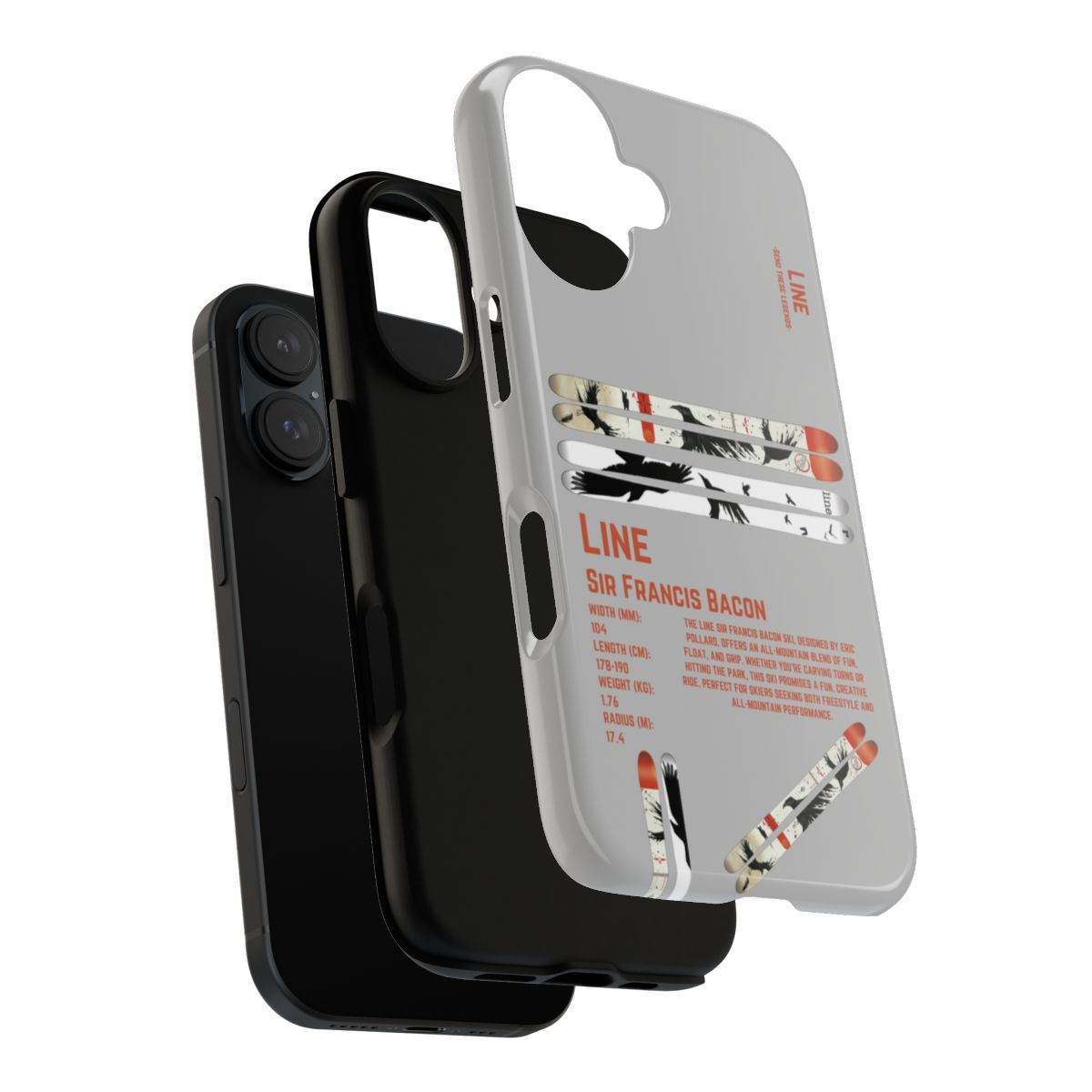 Line Sir Francis Bacon Phone Case