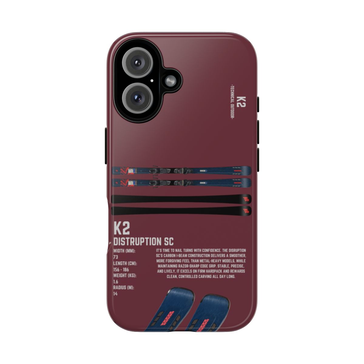 K2 Disruption SC Phone Case