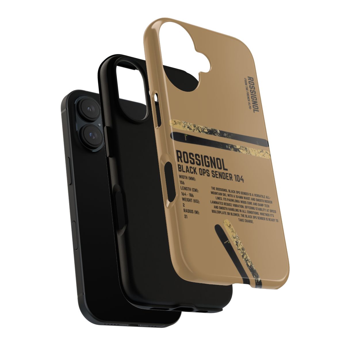 Rossignol Black Ops Sender 104 Phone Case