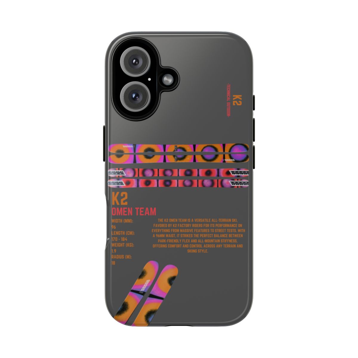 K2 Omen Team Phone Case