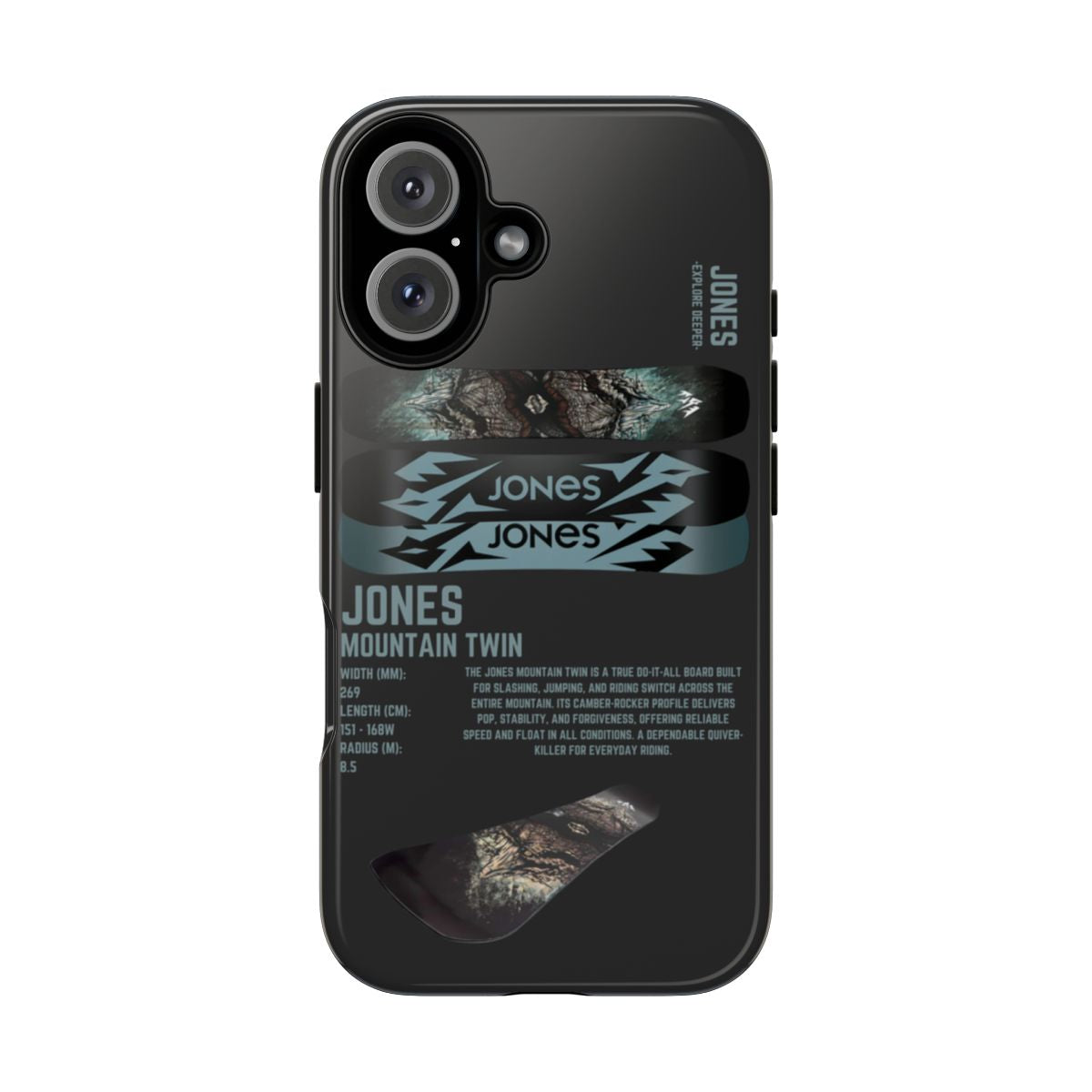 Jones Mountain Twin Phone Case