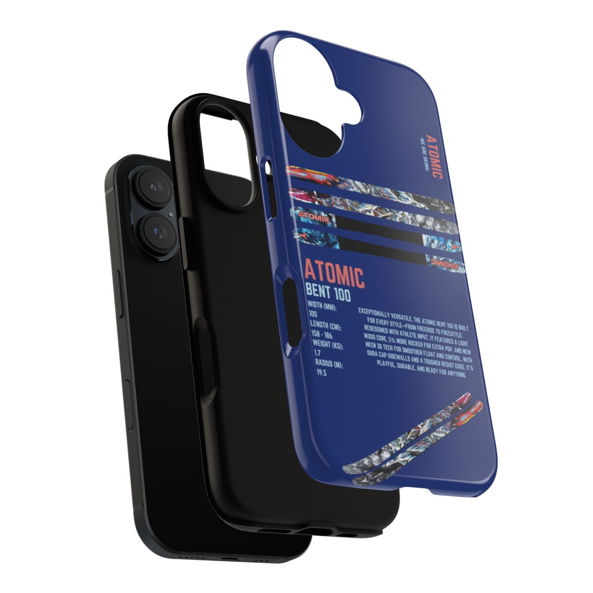 Atomic Bent 100 Phone Case