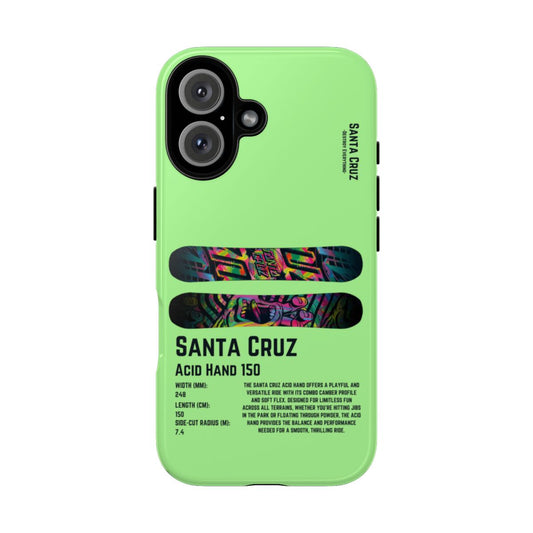 Green Santa Cruz Acid Hand 150 Phone Case