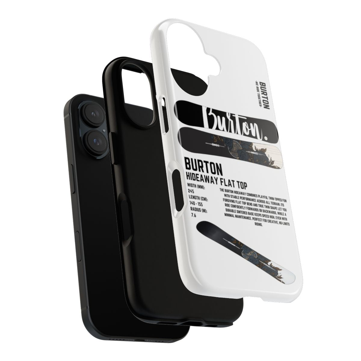 Burton Hideaway Flat Top Phone Case