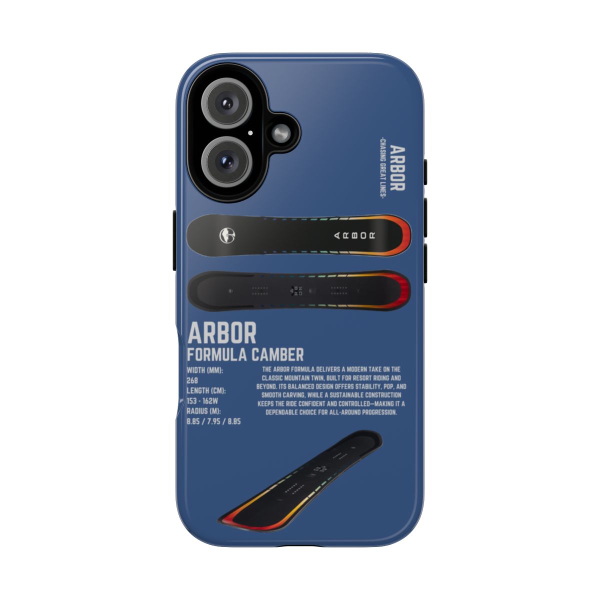 Arbor Formula Camber Phone Case