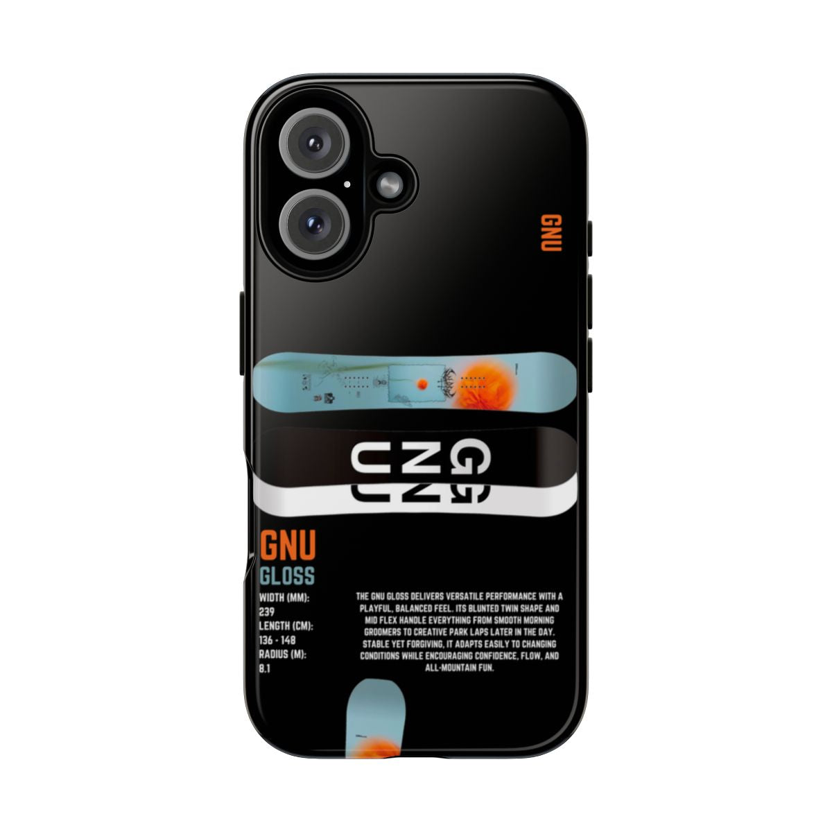 Gnu Gloss Phone Case