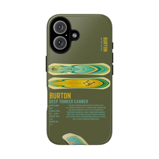 Burton Deep Thinker Camber Phone Case