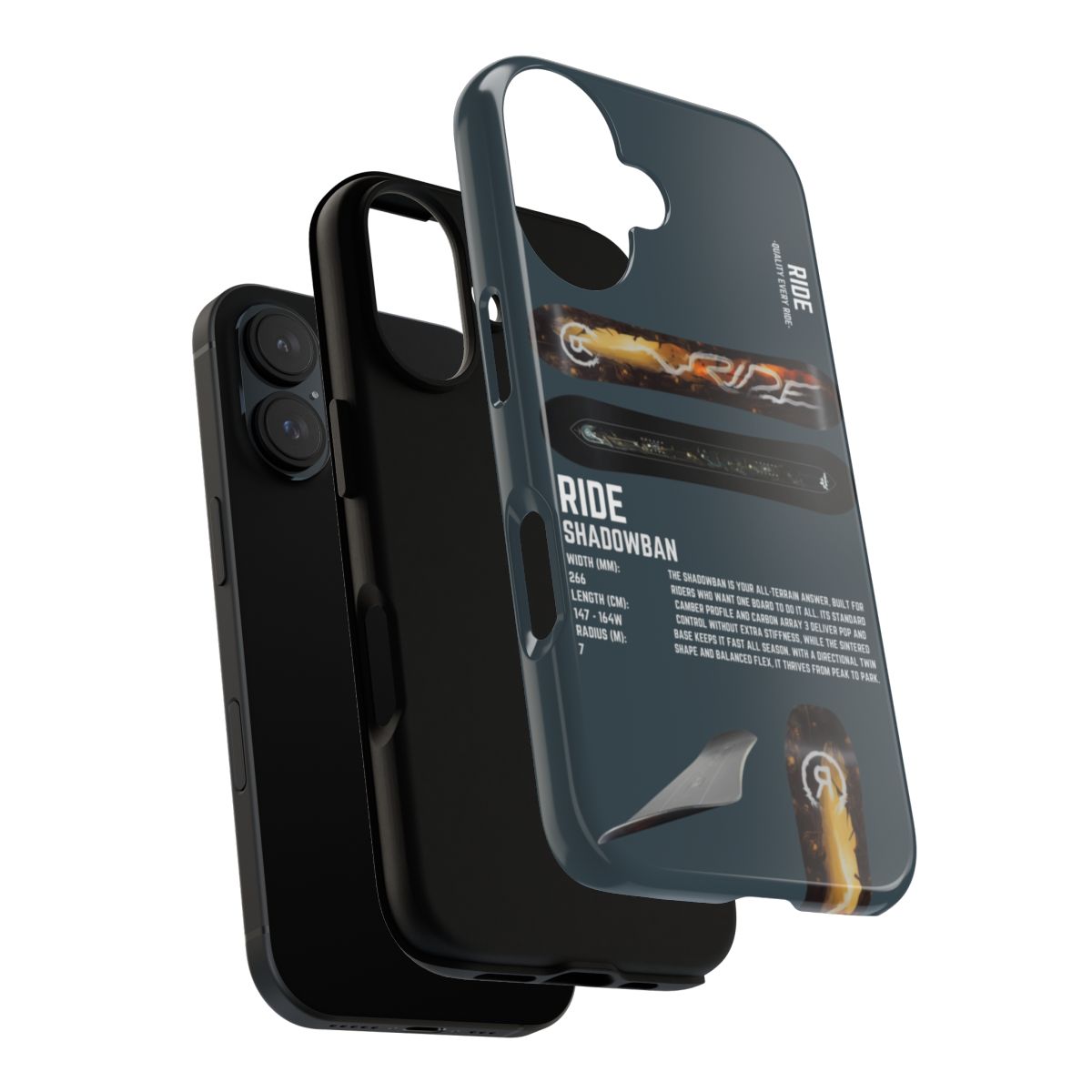 Ride Shadowban Phone Case